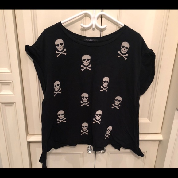 Wildfox skull tee - Picture 2 of 3